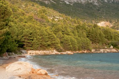 Sonra fırtına - Hırvatistan Adriyatik Denizi