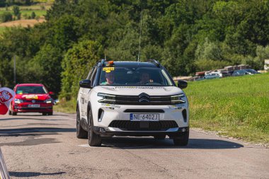 BUDZOW, POLAND - AUGUST 5, 2022: Cycling race 