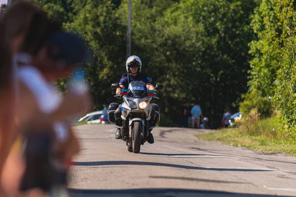 Budzow Poland August 2022 Cycling Race Tour Pologne 2022 Stage — Fotografie, imagine de stoc