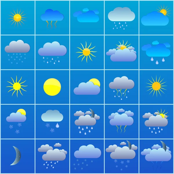 Clima — Archivo Imágenes Vectoriales