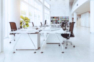 Arka plan bulanık. Bokeh light arka planlı bulanık ofis, afiş, iş konsepti. Yüksek kalite fotoğraf