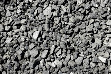 Siyah maden kömürü, taş zemin. Siyah kömür dokusu. Uzayı kopyala Yüksek kalite fotoğraf