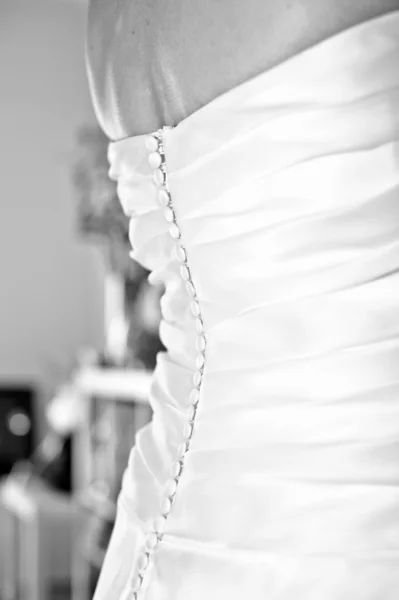 Nevěsta a ženich šaty — Stock fotografie