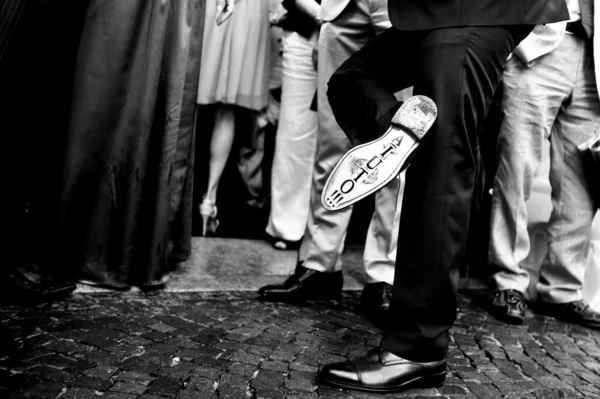 Vestido de noivo — Fotografia de Stock