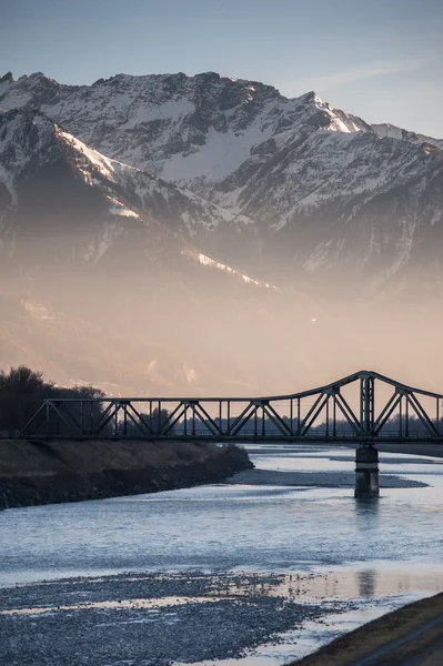 Paesaggio invernale — Foto Stock