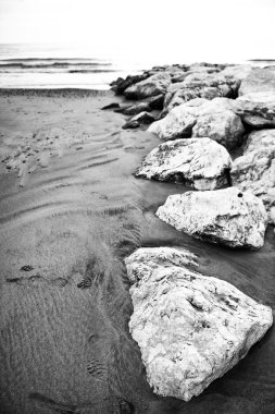 kış deniz ıssızlık