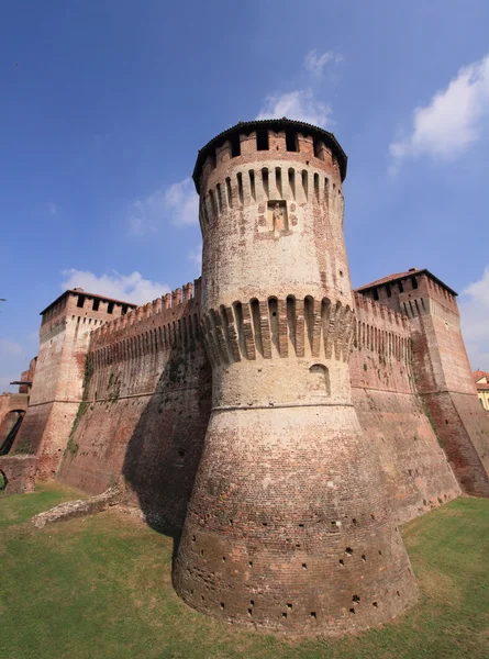 Slottet av soncino — Stockfoto