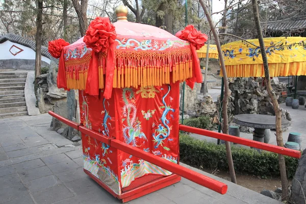 Silla de boda china sedán —  Fotos de Stock