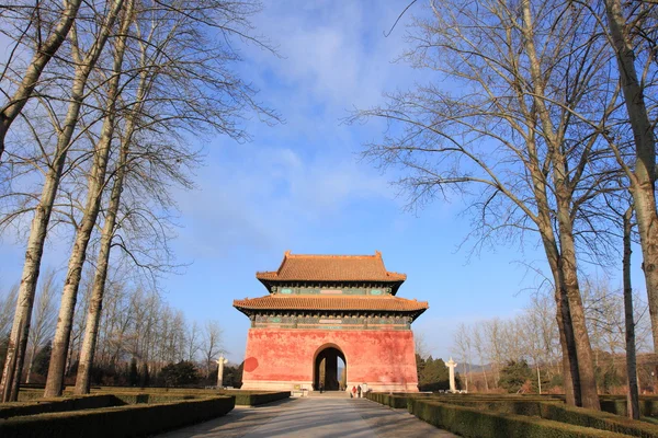 Священная дорога гробниц династии Мин — стоковое фото
