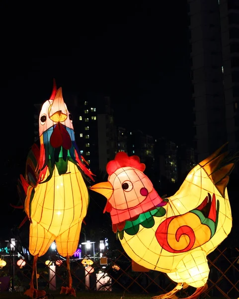 Chicken lanterns — Stock Photo, Image