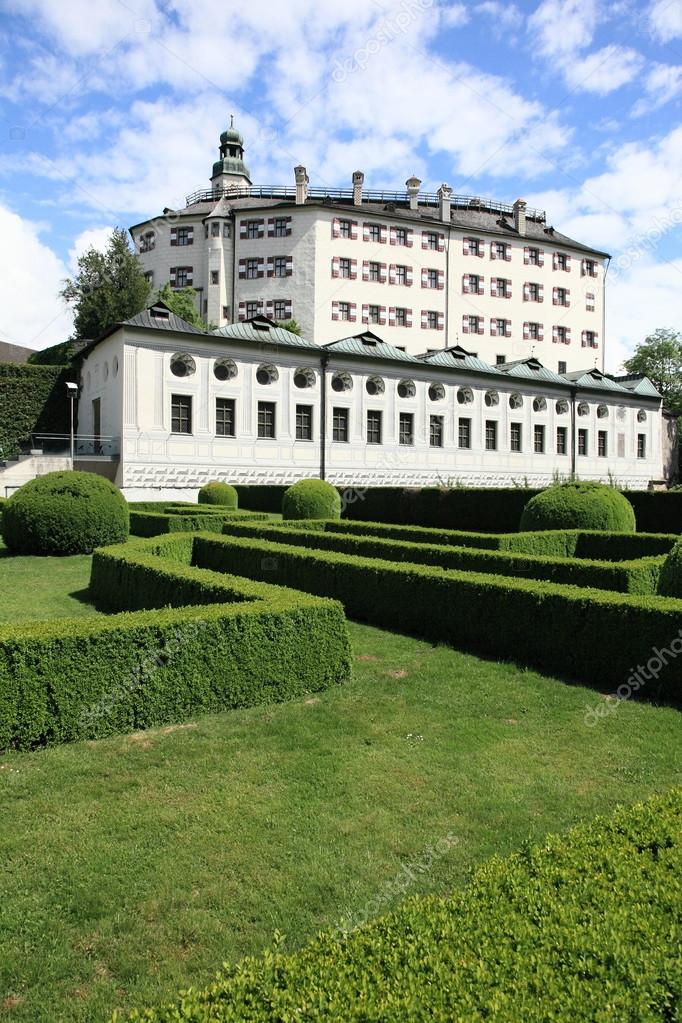 Ambras Castle and garden