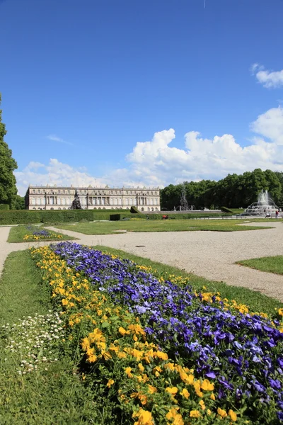 Schloss und Garten Herrenchiemsee — Stockfoto