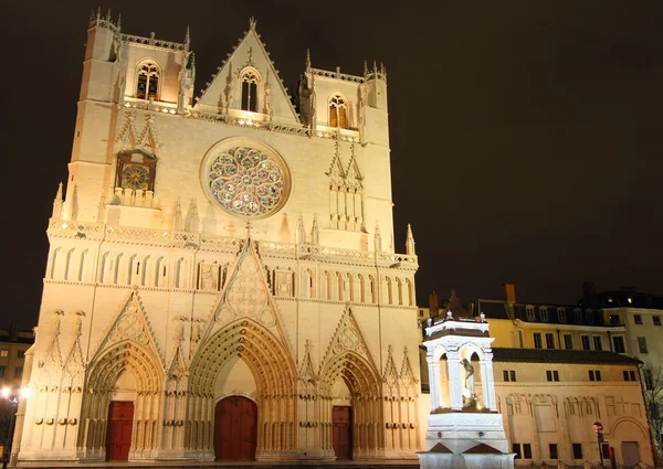 Katedrála svatého Jana v Lyonu — Stock fotografie