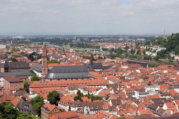 Vista panorámica del casco antiguo de Heidelberg —  Fotos de Stock