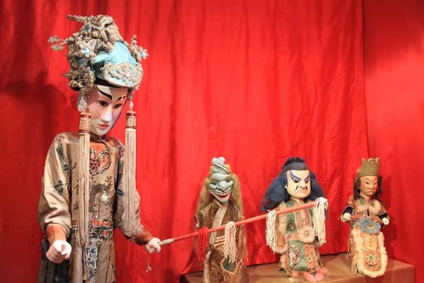 Medieval Chinese puppets — Stock Photo, Image