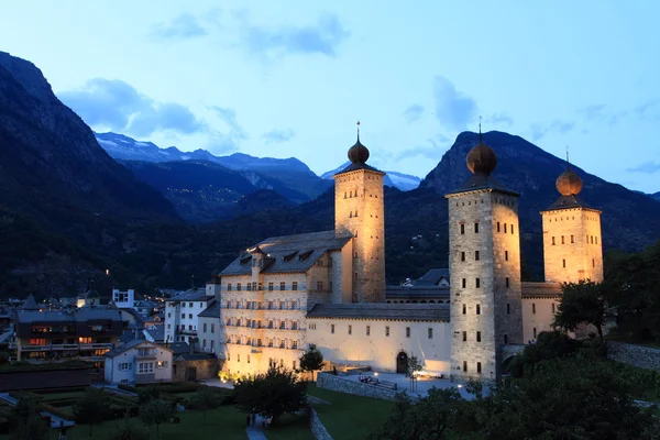 Castello di Stockalper — Foto Stock