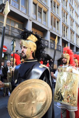 Easter parade, palermo, İtalya