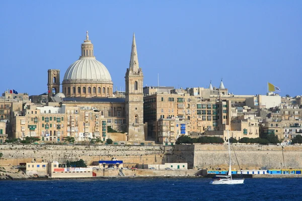 Město Valletta, malta — Stock fotografie