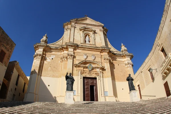 Katedralen i gozo, malta — Stockfoto