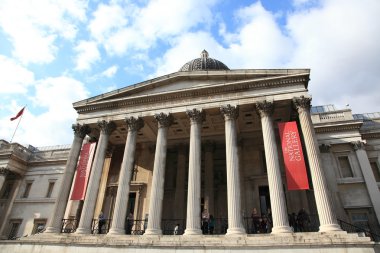 Londra'da trafalgar Meydanı, Ulusal Galeri
