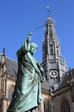 tarihi eski şehir, haarlem, Hollanda
