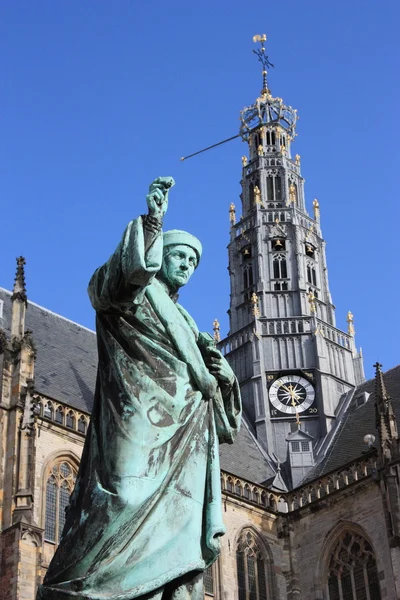 tarihi eski şehir, haarlem, Hollanda