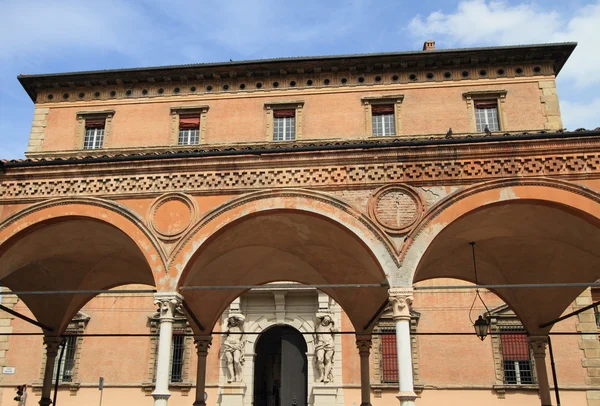 Marktplatz von Bologna — Stockfoto