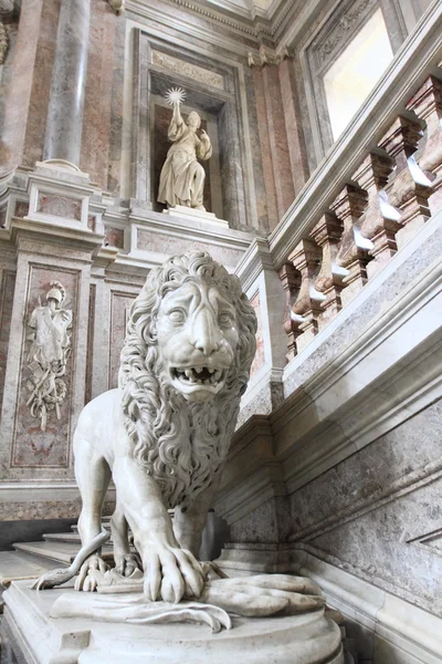 카세르타 궁전 인테리어, 이탈리아 — 스톡 사진