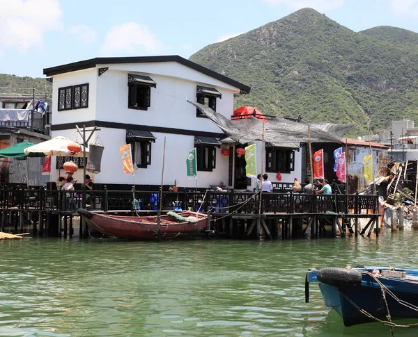 Tai o rybářské vesnice, hong kong — Stock fotografie