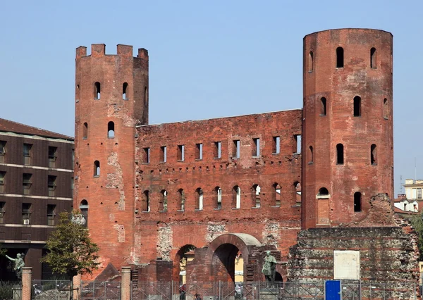 Palatine Towers in Turin, Italy — Stock Photo, Image