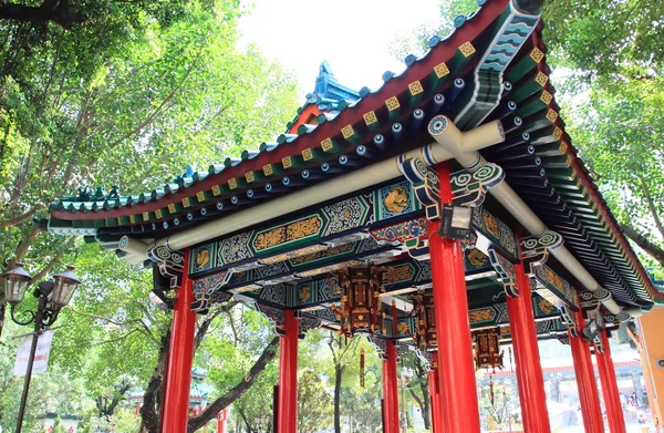 Oriental architecture of Wong Tai Sin temple, Hong Kong — Stock Photo, Image