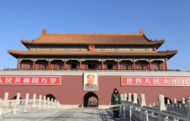 Tiananmen kapısı ve Pazar Meydanı, Pekin