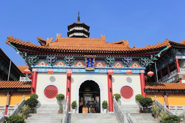 Västerländska kloster tempel i hong kong — Stockfoto