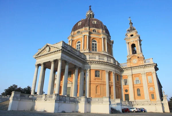 Basilica Superga Landmark Cathedral Turin Italy — Stok fotoğraf