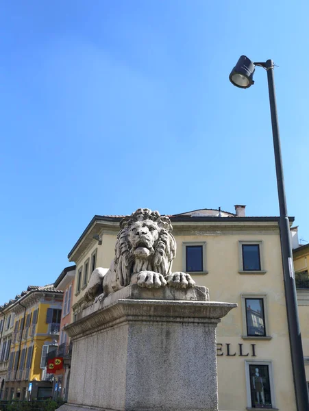 이탈리아 2019 이탈리아 밀라노 근교몬 역사적 중심지 — 스톡 사진
