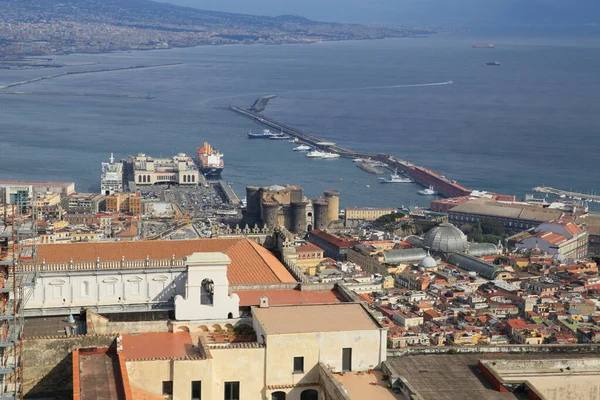 Cidade Porto Napoli Itália — Fotografia de Stock