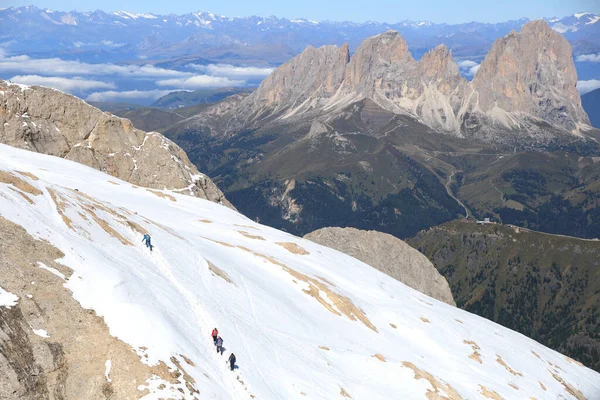 Dolomites Alps Viewed Marmolada Italy — Stock Photo, Image