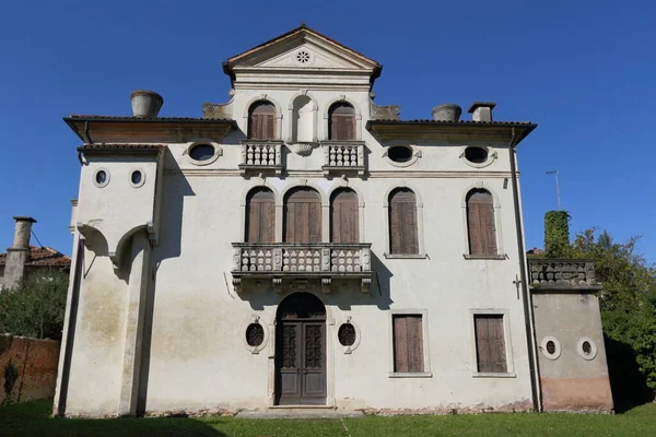 Historische Architektur Von Stra Der Provinz Venedig Italien — Stockfoto