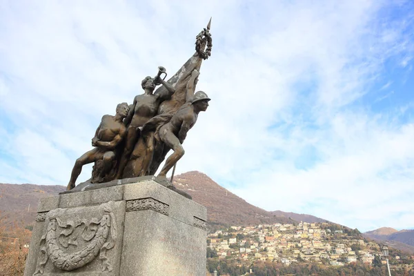 Cernobbio Italy Dec 2017 Town Centre Lake Como Dec 2017 — 스톡 사진