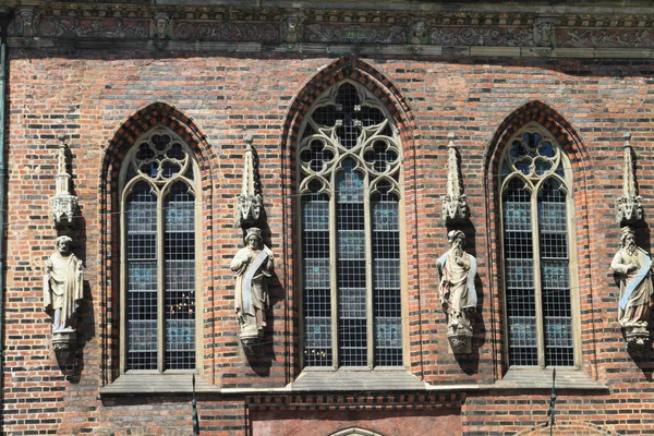 Bremen Historiska Stadshus Ett Unesco Världsarv Tyskland — Stockfoto