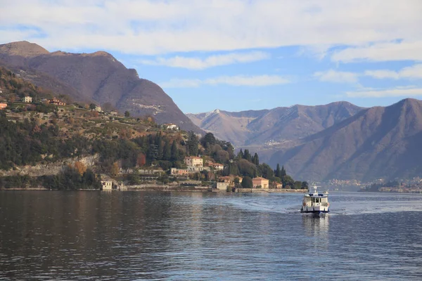 Lake Como Viewed Cernobbio Italy — Fotografia de Stock