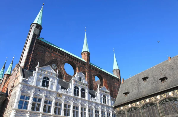 Historische Altstadt Von Lübeck Deutschland — Stockfoto