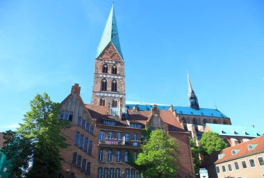 Church of Our Lady, landmark in Lubeck, Germany