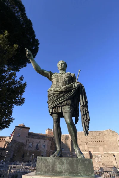 Gaius Julius Caesar War Ein Römischer General Und Staatsmann Ein — Stockfoto