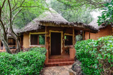 tipik bir Afrika tarzı İnşaat