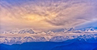 Minyatur konka snow mountain