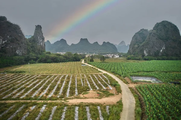 Den Pastorala Landskap Kamel Topp Natursköna Plats Yingde County Qingyuan — Stockfoto