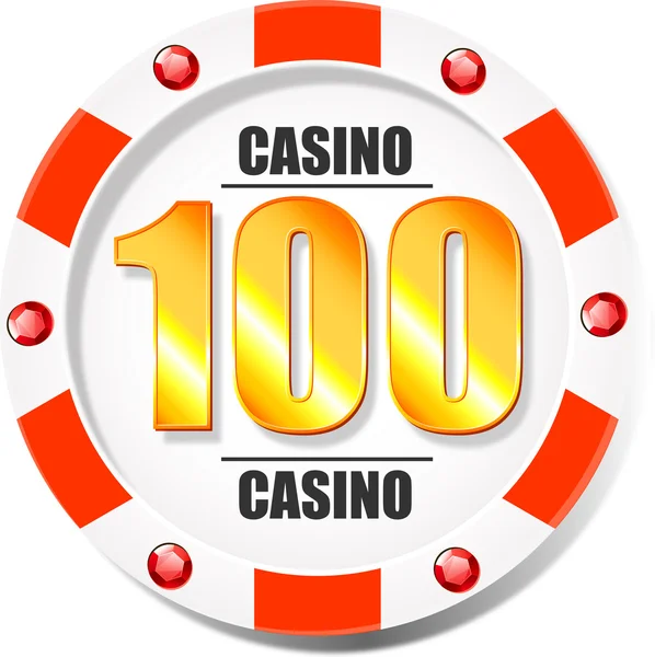 Icono del casino — Vector de stock