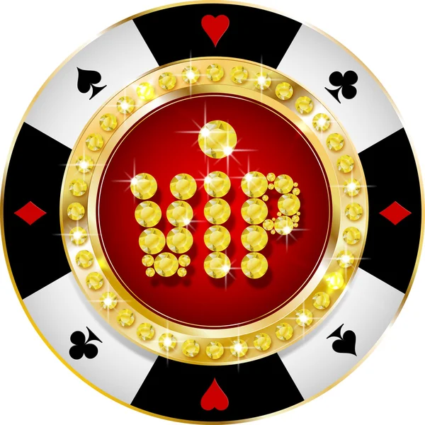 Ícone de casino — Vetor de Stock