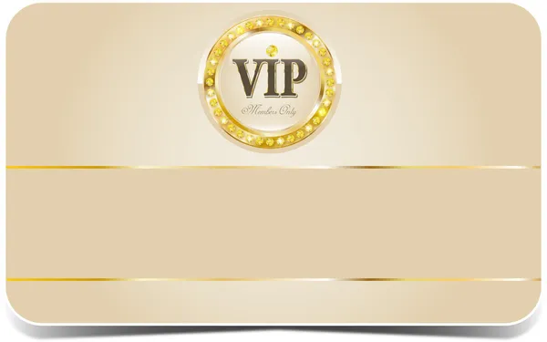 VIP card — Stock Vector